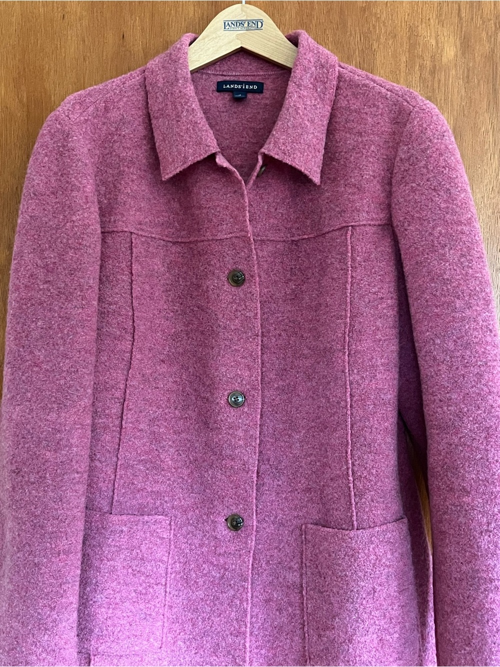 Lands' End Wool Blazer Jacket
